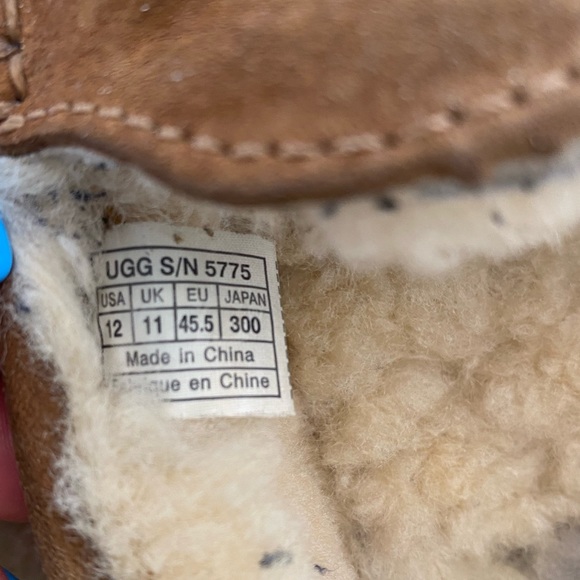 UGG MEN loafers leather genuine sheepskin slip ons - Picture 12 of 12